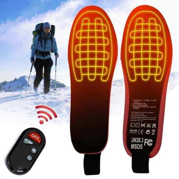 Semelles Chauffantes Électriques Avec Batterie Rechargeable Pour Bottes,  Semelles Intérieures De Ski - Équipement Chauffé Électrique - AliExpress